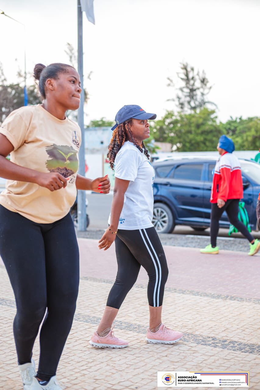 Aula de Aeróbica ao Ar Livre.
